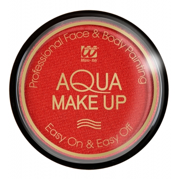 PROFESSIONAL FACE AND BODY PAINTING METALLIC RED AQUA