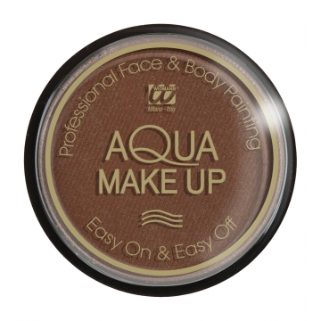 PROFESSIONAL FACE AND BODY PAINTING BROWN AQUA