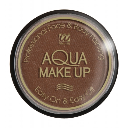 PROFESSIONAL FACE AND BODY PAINTING BROWN AQUA